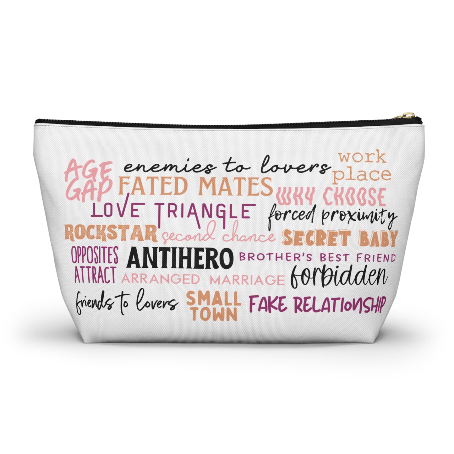 Romance Reader Zipper Pouch