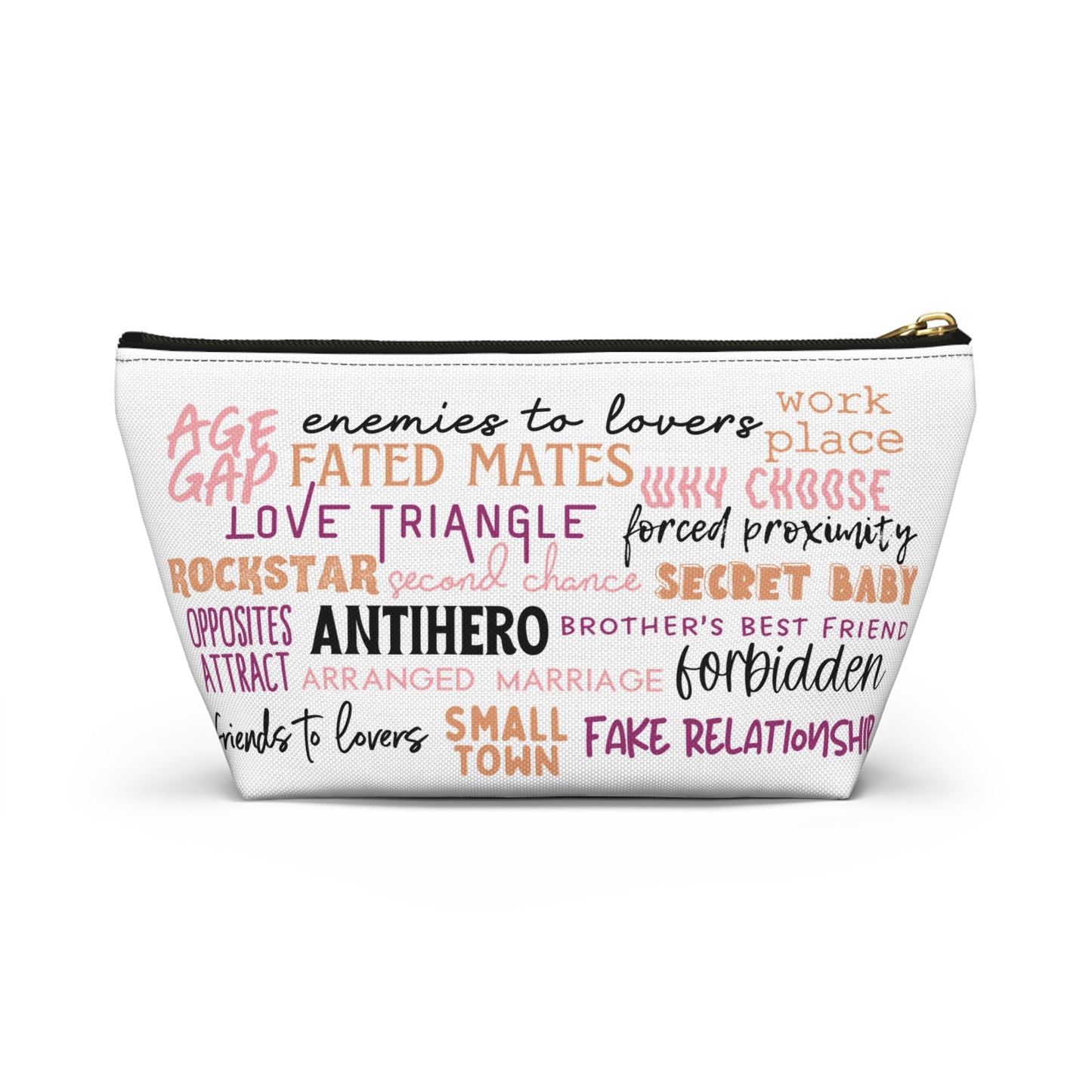 Romance Reader Zipper Pouch