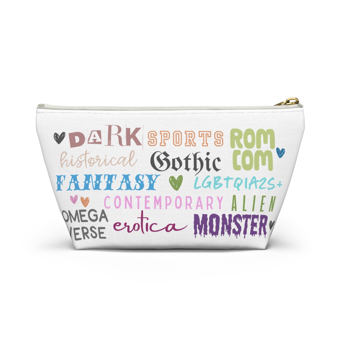 Read More Romance Zipper Pouch