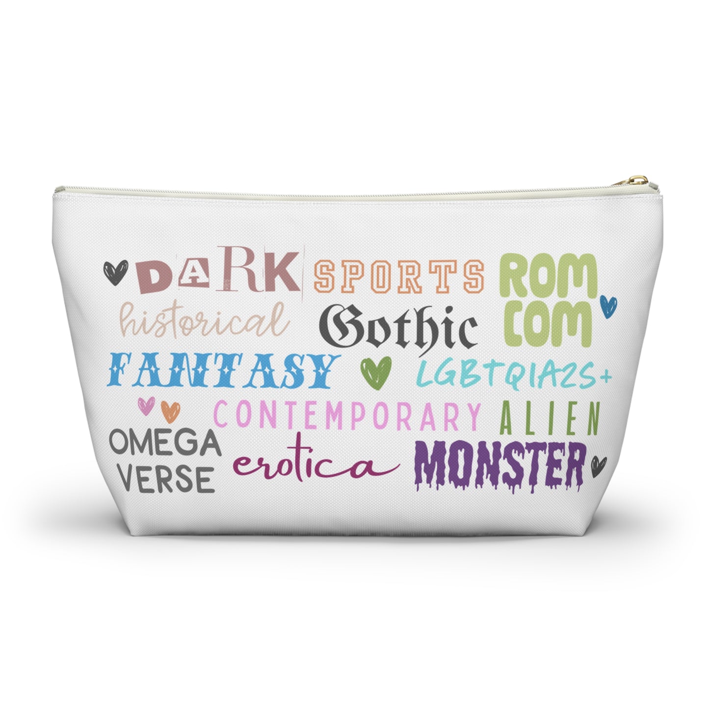 Read More Romance Zipper Pouch