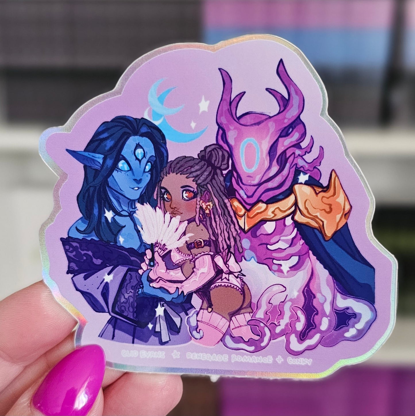 Chibi Character Stickers