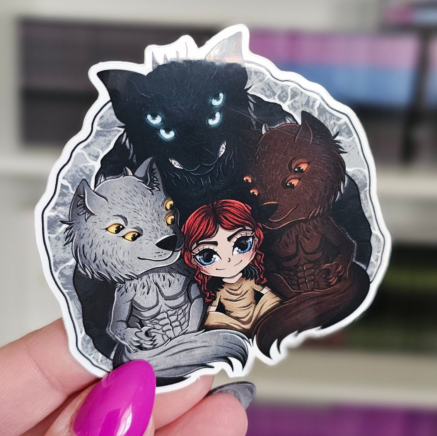 Chibi Character Stickers