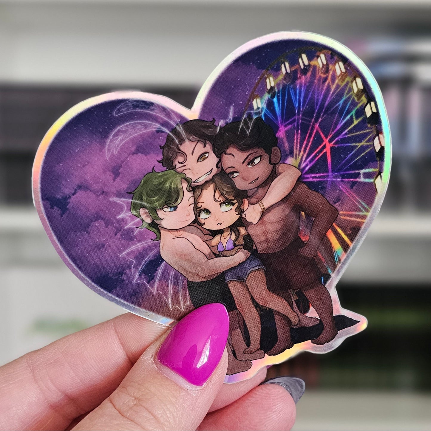 Chibi Character Stickers
