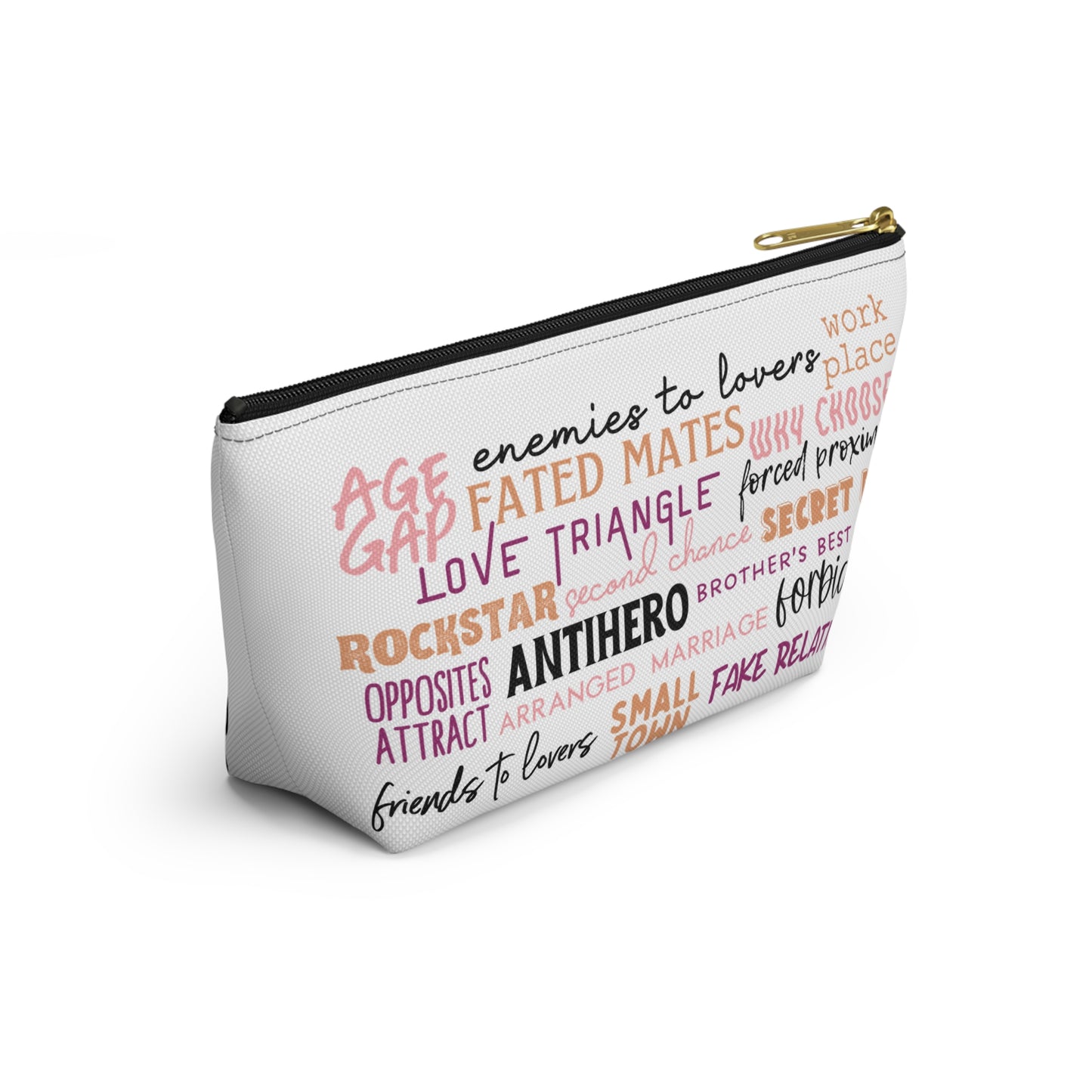 Romance Reader Zipper Pouch