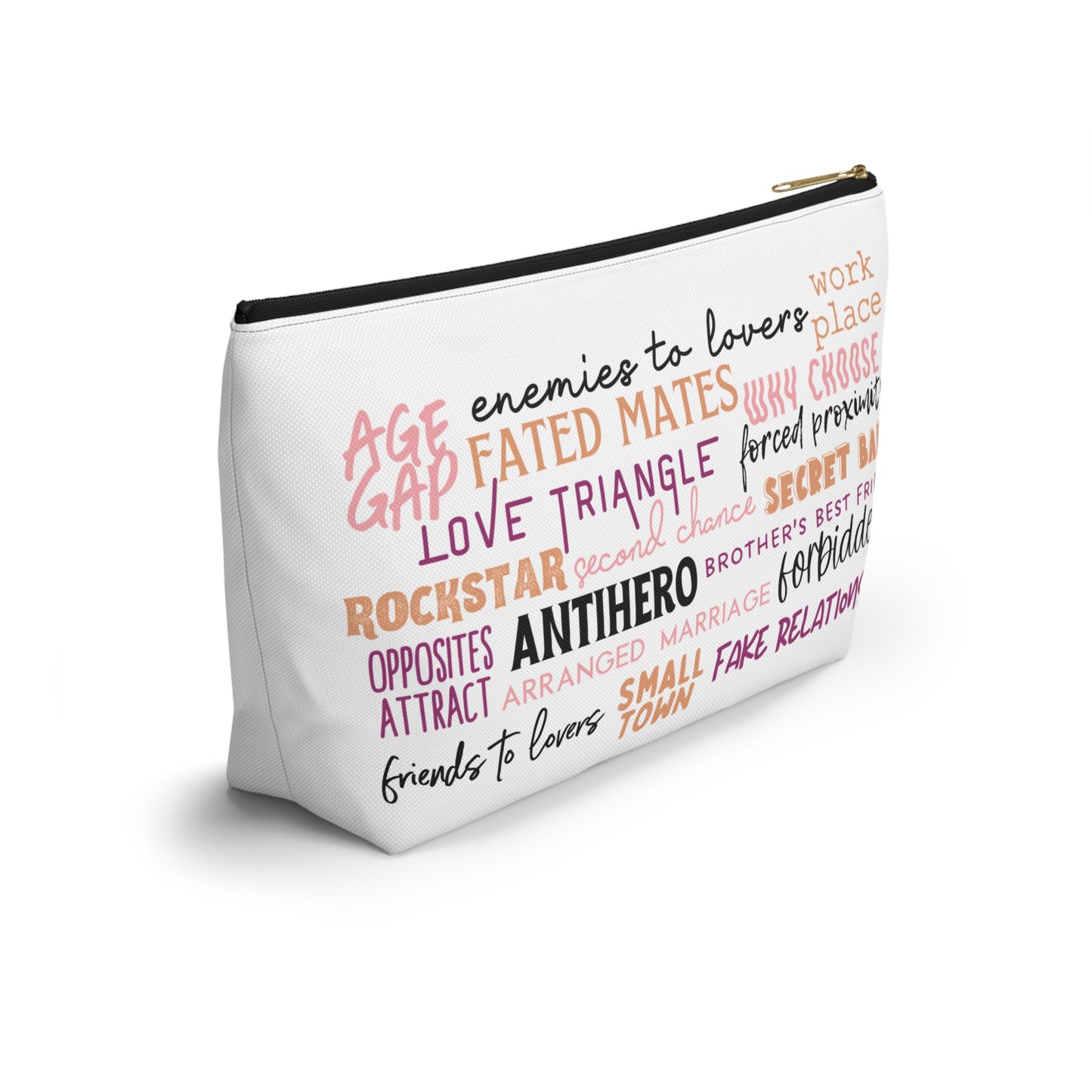 Romance Reader Zipper Pouch