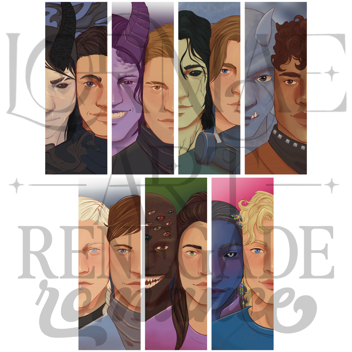 Monstrous Series Bookmarks