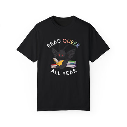 Read Queer All Year Tee