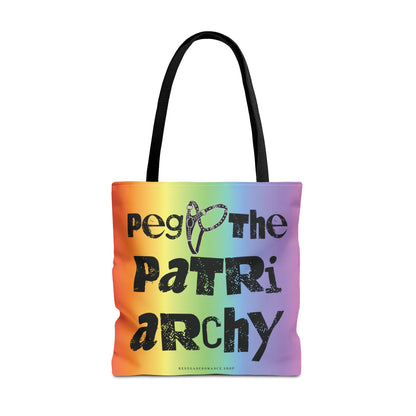 Peg the Patriarchy Tote Bag