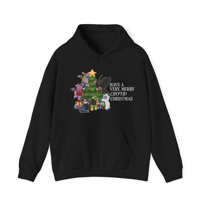 Have a very, merry Cryptid Christmas! Hooded Sweatshirt