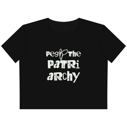 Peg the Patriarchy [Cropped Boxy Tee]