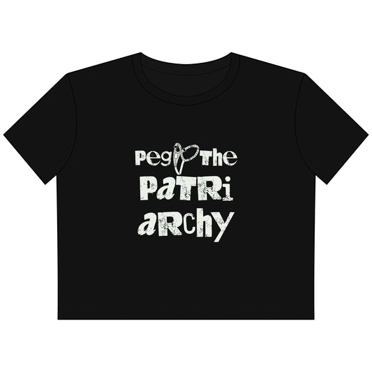 Peg the Patriarchy [Cropped Boxy Tee]