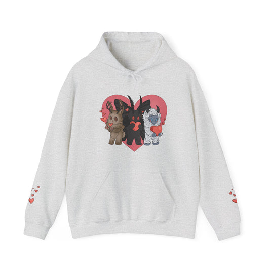 Valentine Mothy & Friends Hooded Sweatshirt