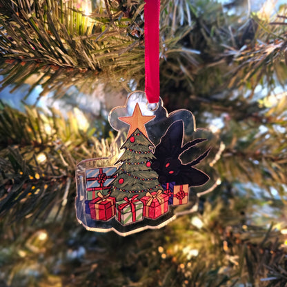 Mothy Christmas Acrylic Ornament