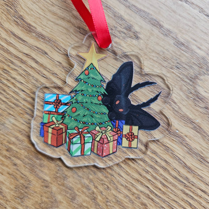 Mothy Christmas Acrylic Ornament