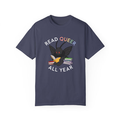 Read Queer All Year Tee