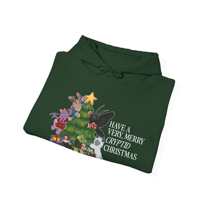 Have a very, merry Cryptid Christmas! Hooded Sweatshirt