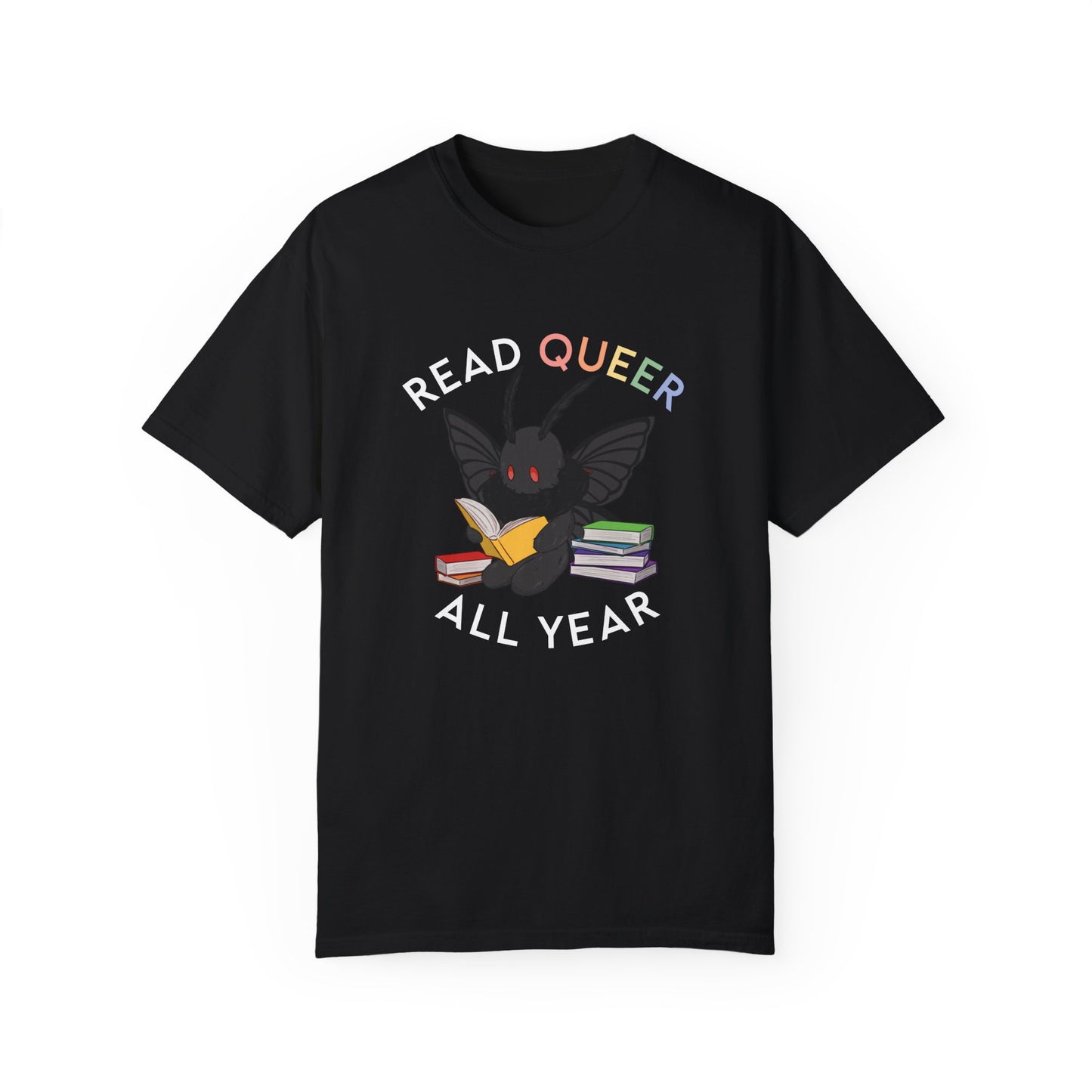 Read Queer All Year Tee