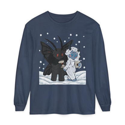 Walking in a Mothy Wonderland ❄️ Long Sleeve T-Shirt