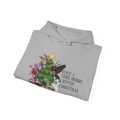 Have a very, merry Cryptid Christmas! Hooded Sweatshirt