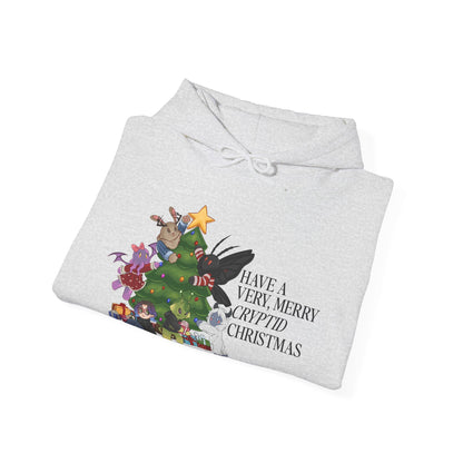 Have a very, merry Cryptid Christmas! Hooded Sweatshirt