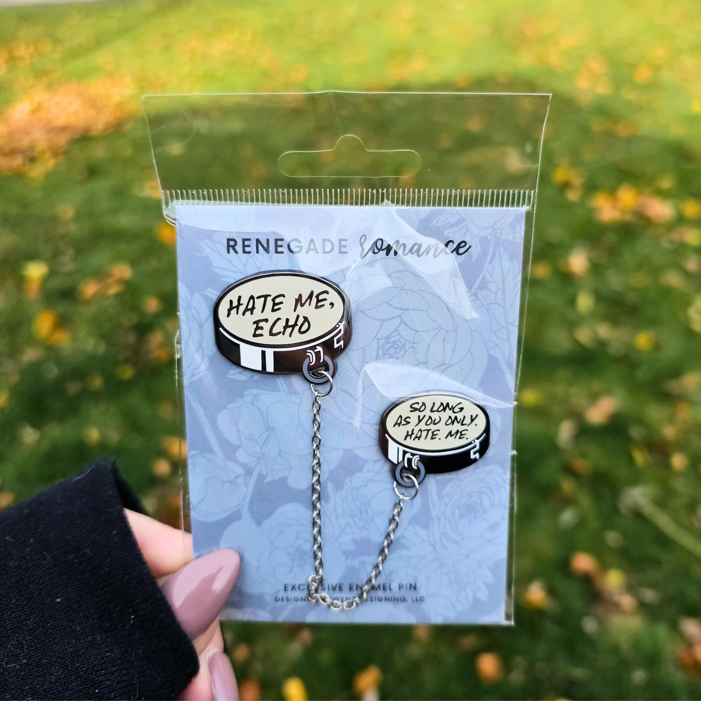 Dark City Omega Enamel Pin