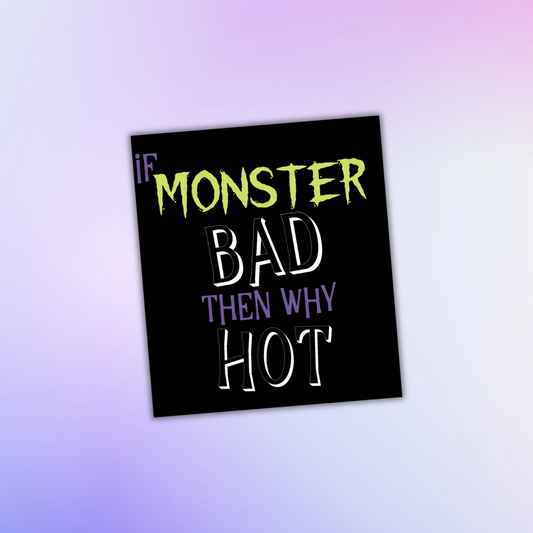 Monster Hot Sticker