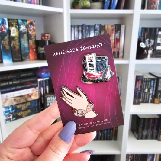 Escaping Wonderland Enamel Pin Set