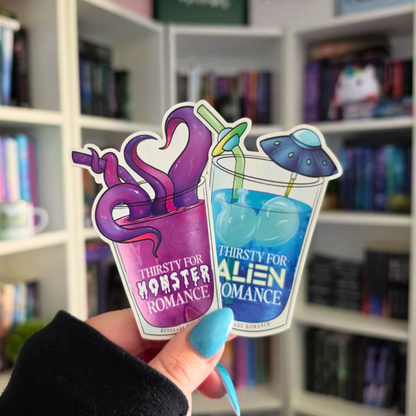 Thirsty for Monster/Alien Romance [Sticker]