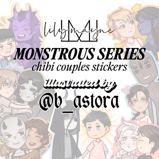 Monstrous Series Chibi Stickers
