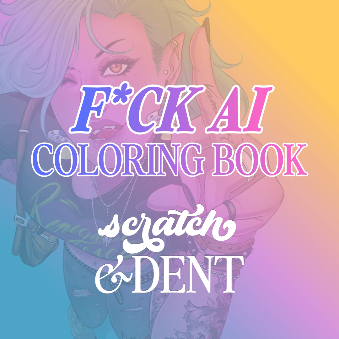 F*CK AI Coloring Book [Overstock]