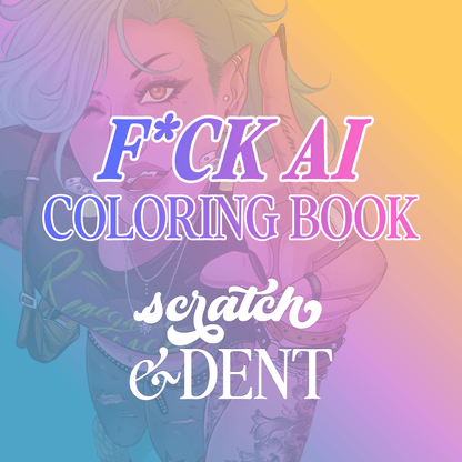 F*CK AI Coloring Book [Overstock]