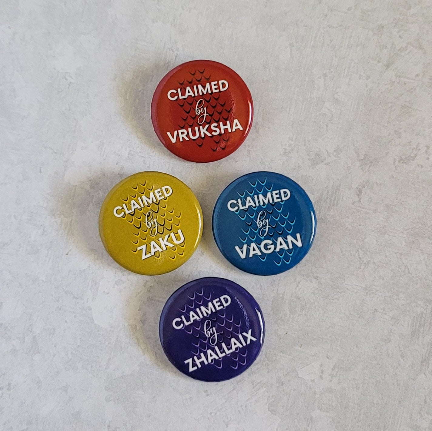 Claimed by [...]—Naga Brides Inspired Buttons