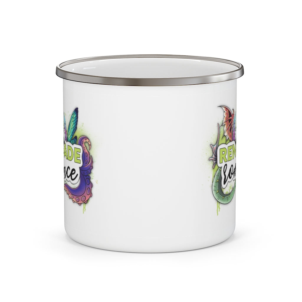 Renegade Romance Enamel Camping Mug