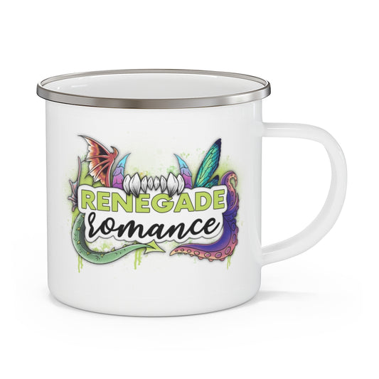 Renegade Romance Enamel Camping Mug