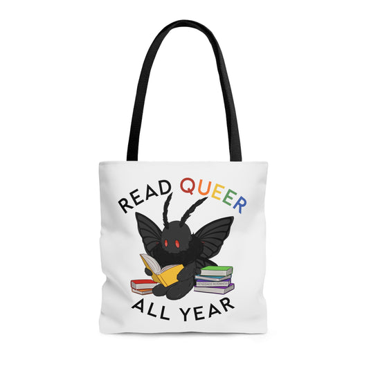 Read Queer All Year - Tote Bag