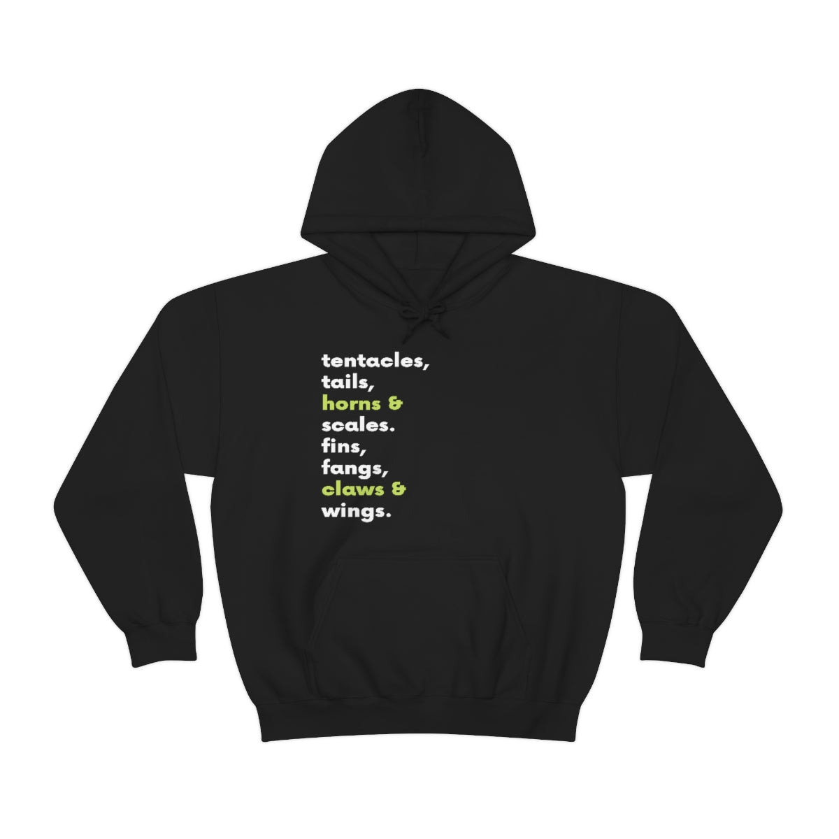 Hooded Sweatshirt - Favorite Things (List)