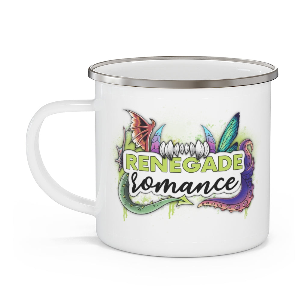 Renegade Romance Enamel Camping Mug