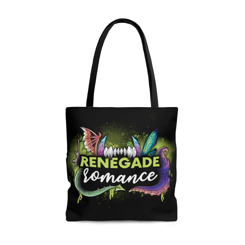 Renegade Romance Logo Tote—Black
